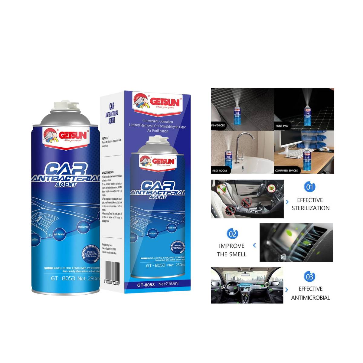Getsun AC antibacterial agent